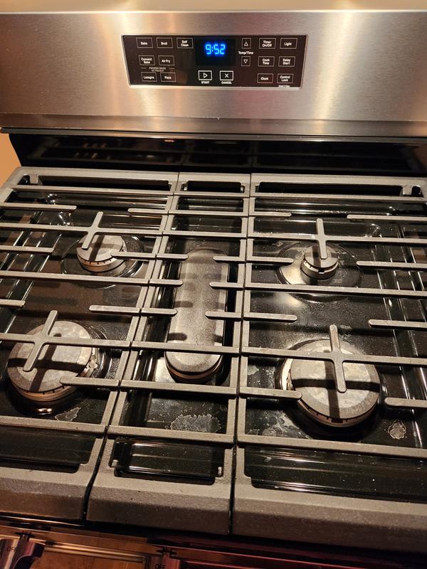 Whirlpool WFG550S0LZ 5.0 CuFt Freestanding 5-Burner Convection Gas Range In  Stainless Steel With Air Fry