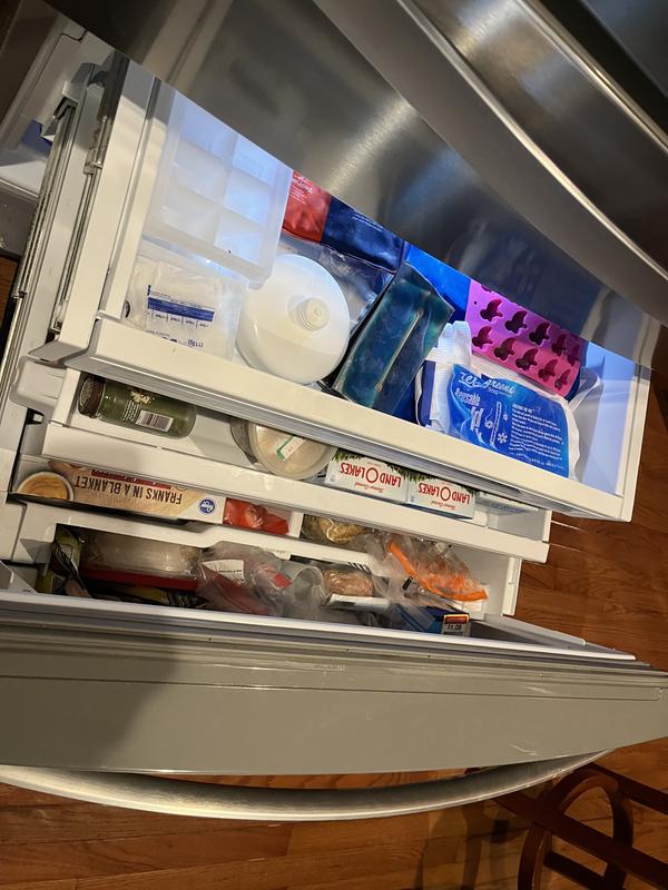 Whirlpool 26 cu. ft. French Door Refrigerator in Fingerprint
