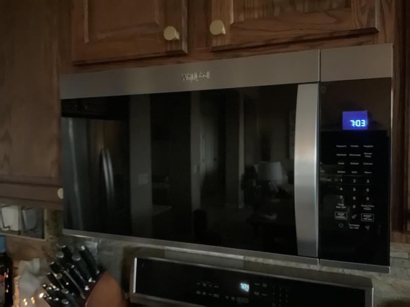 Whirlpool 1.9-cu ft Over-the-Range Microwave with Sensor Cooking ...