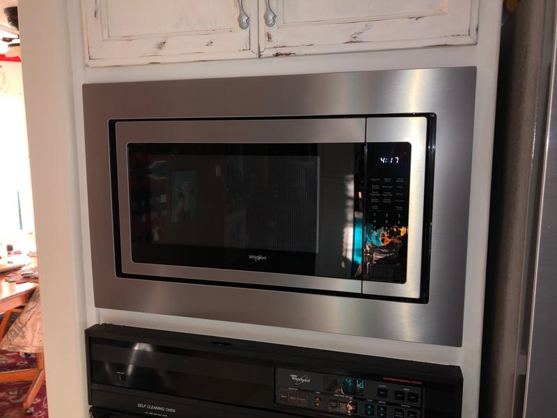 Fingerprint Resistant Stainless Steel 2 2 Cu Ft Countertop