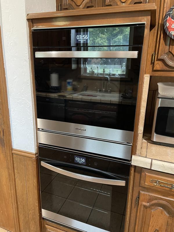 5.8 Cu. Ft. 24 Inch Double Wall Oven with Convection Fingerprint