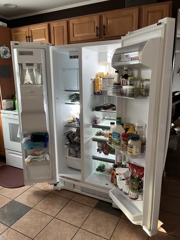 Whirlpool 24.5-cu ft Side-by-Side Refrigerator with Ice