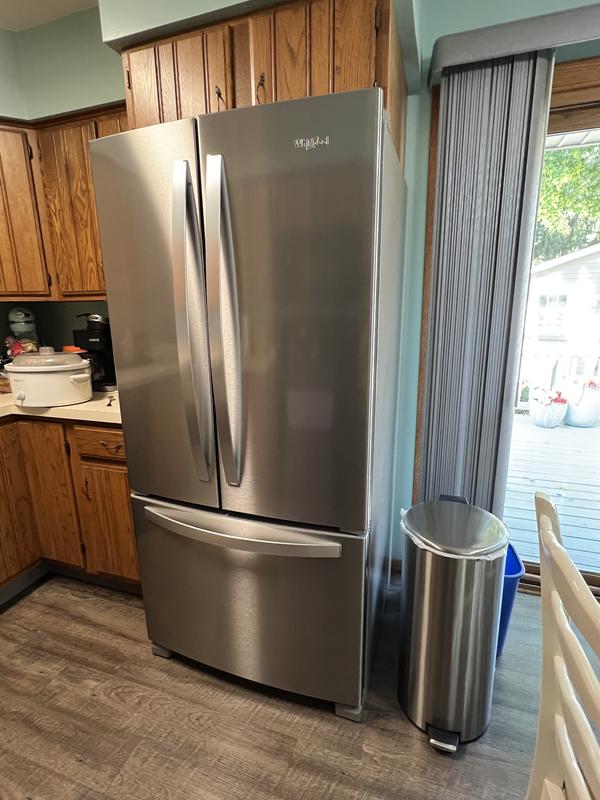 Whirlpool 33-inch Wide French Door Refrigerator - 22 cu. ft