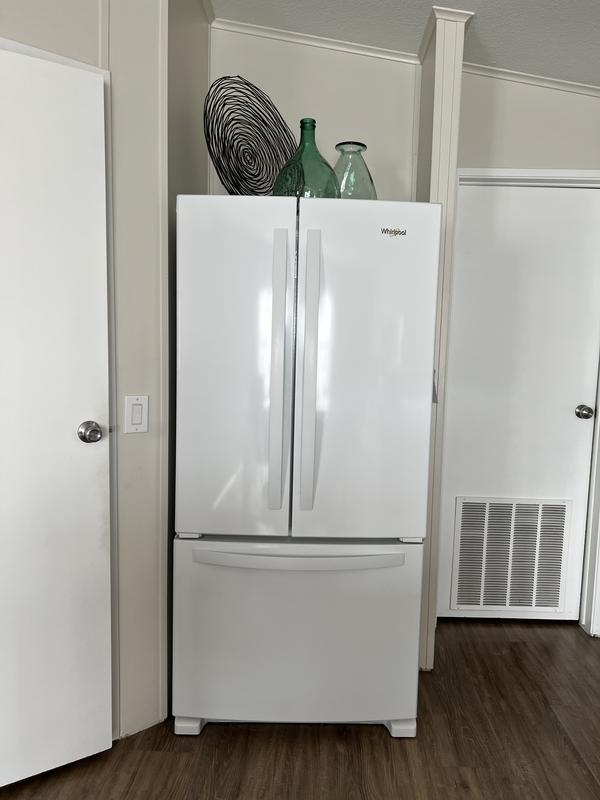 Whirlpool 33-inch Wide French Door Refrigerator - 22 cu. ft