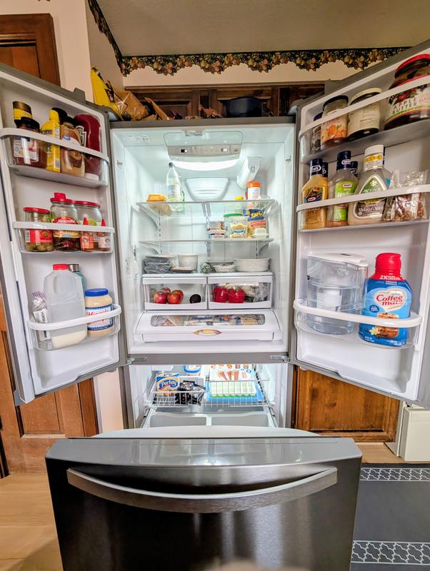 Whirlpool 33-inch Wide French Door Refrigerator - 22 cu. ft