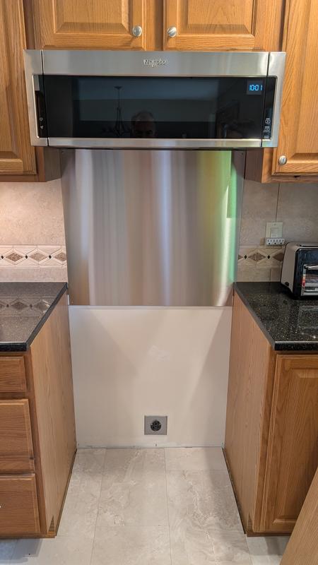 Whirlpool WML55011HS Low Profile Microwave Hood Combination