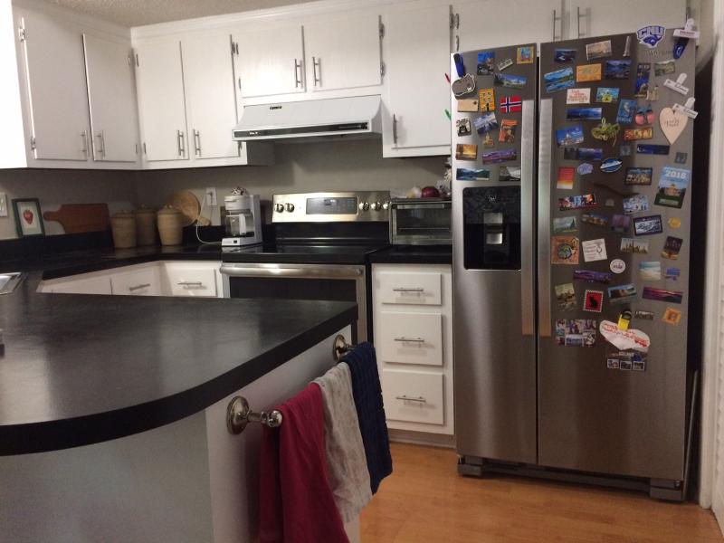 White 33 Inch Wide Side By Side Refrigerator 21 Cu Ft