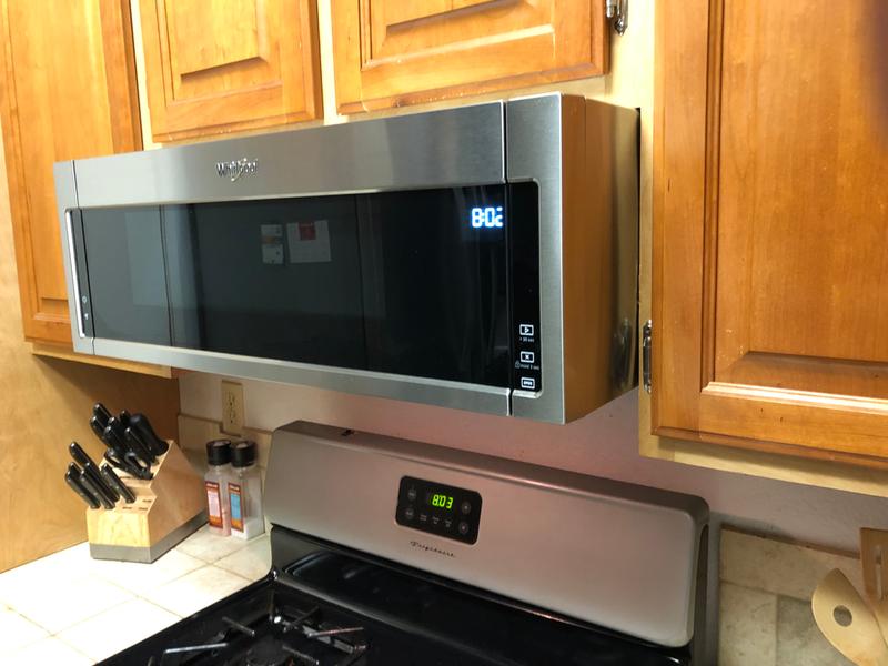 Fingerprint Resistant Stainless Steel 1 1 Cu Ft Low Profile