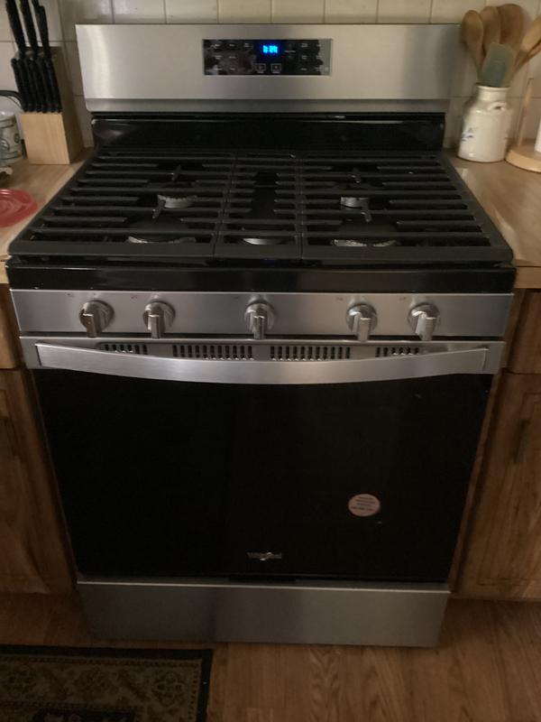 Whirlpool WFG550S0LZ 5.0 Cu. ft. Stainless GAS 5-in-1 Air Fry Oven