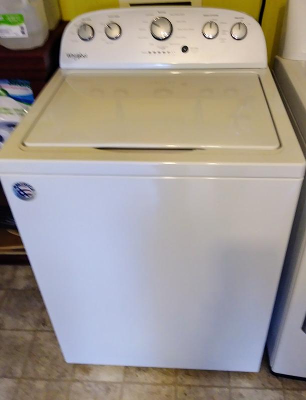 White 4 3 Cu Ft Top Load Washer With Quick Wash 12 Cycles