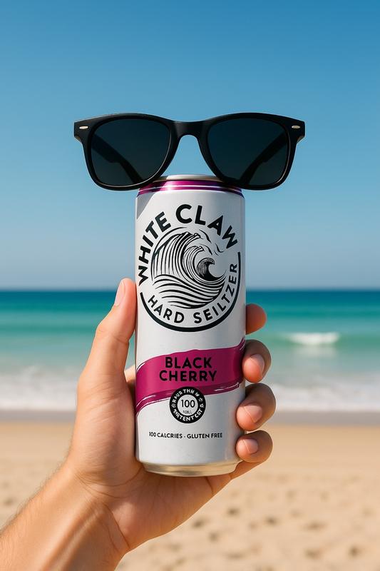 White Claw Hard Seltzer Black Cherry 12 Pack 12oz. Cans 5