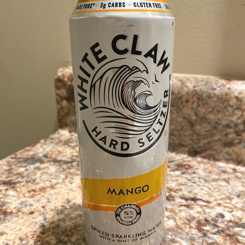 White Claw Mango Hard Seltzer 19.2 oz — Gong's Market