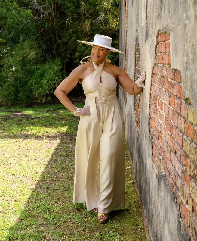 Belted Halter Jumpsuit | White House Black Market