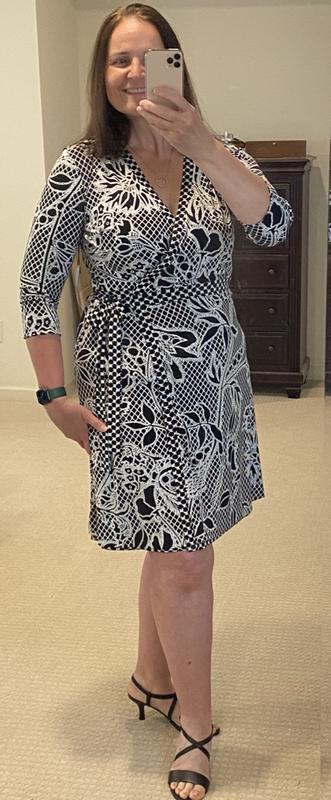 white house black market reversible dress White House Black Market Green Wisteria Floral Reversible Halter Dress   Recycled Threads