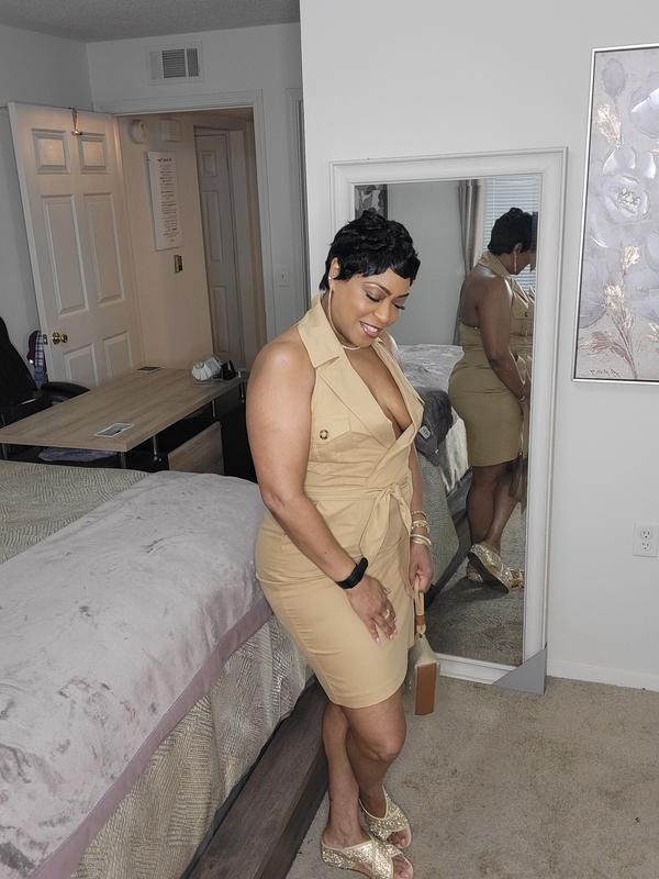 Trench Wrap Mini Dress | White House Black Market