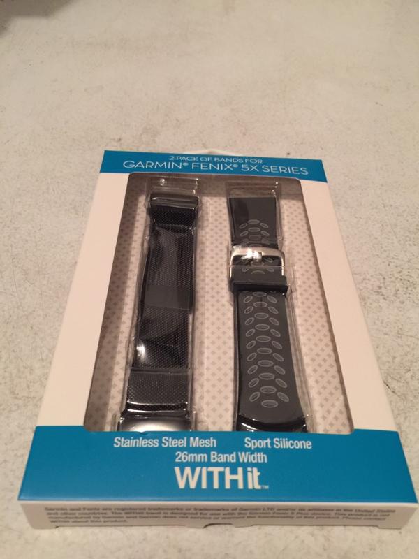 Sport Mesh Bands for Garmin 2 Pack WITHit