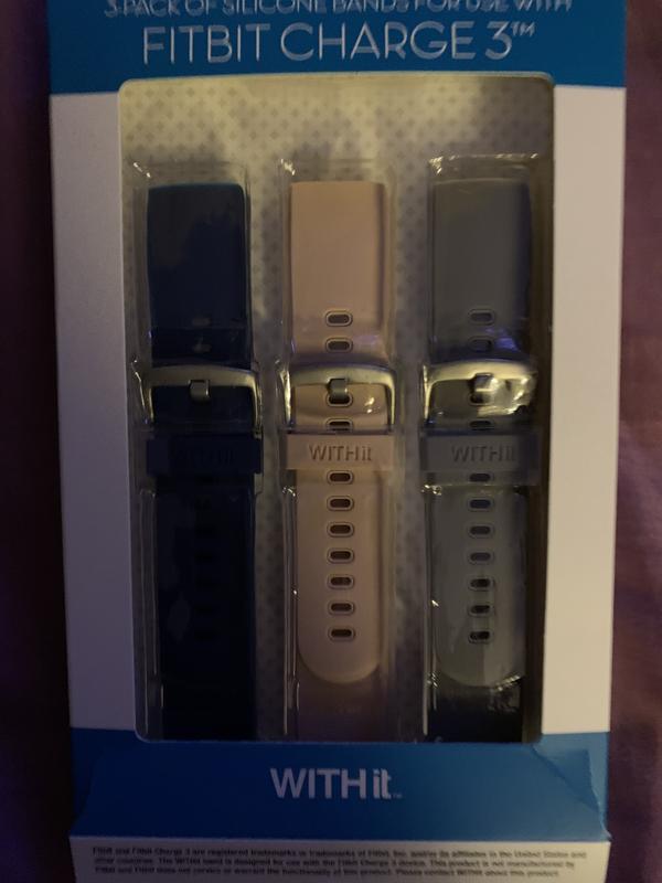 With it Fitbit charge 3