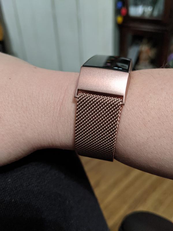 The band is comfortable to wear and easy to adjust