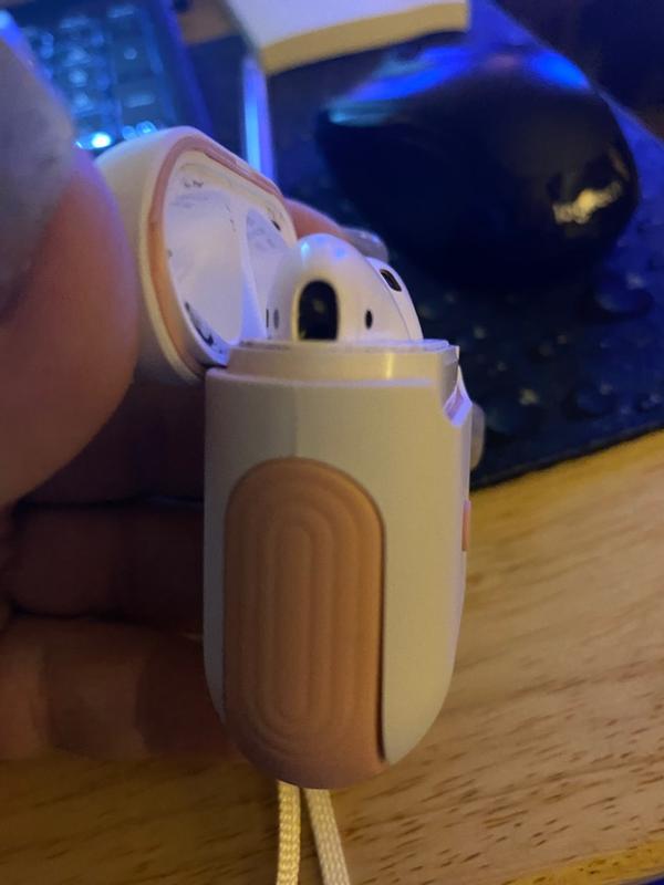 The airpods lift out of the case when you open them