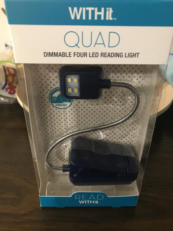Quad 4 LED Reading Light – WITHit