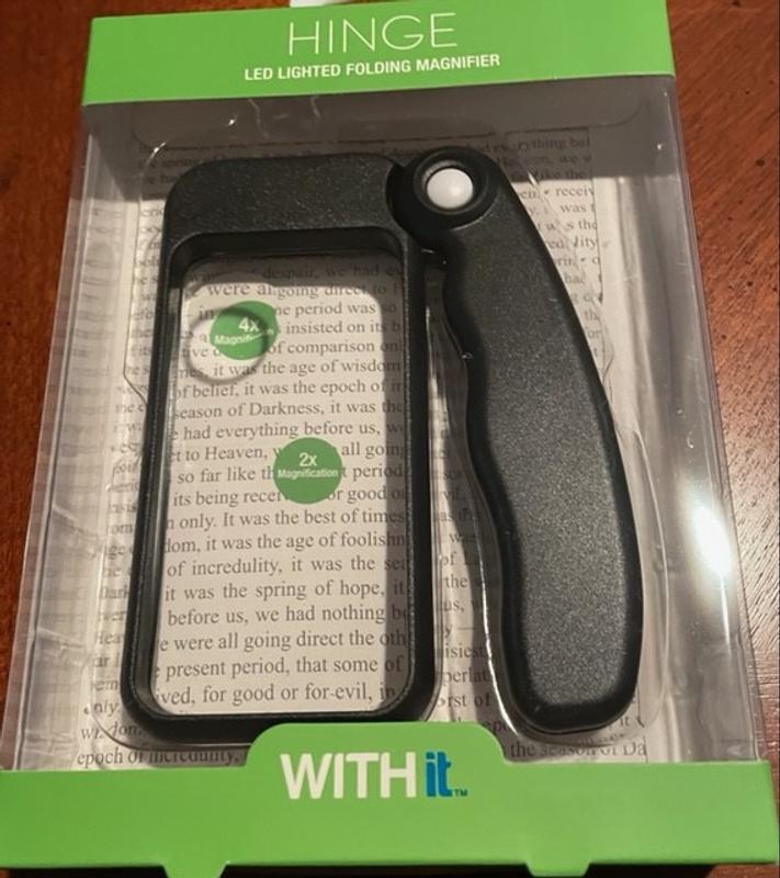 Hinge Lighted Rectangular Magnifier Led Coupons gbupresnenskij.ru