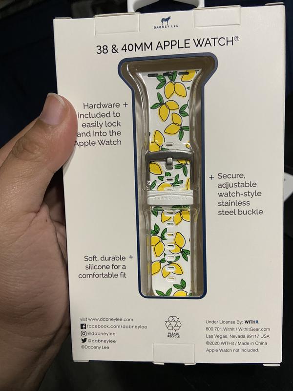 Dabney Lee Apple Watch Band - Silicone Flower - 38/44mm