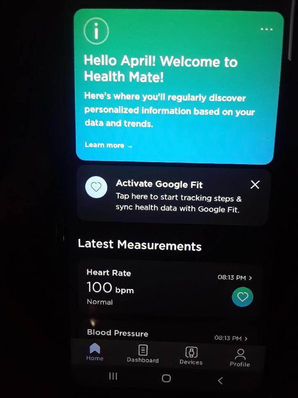 Photo submitted with review of product