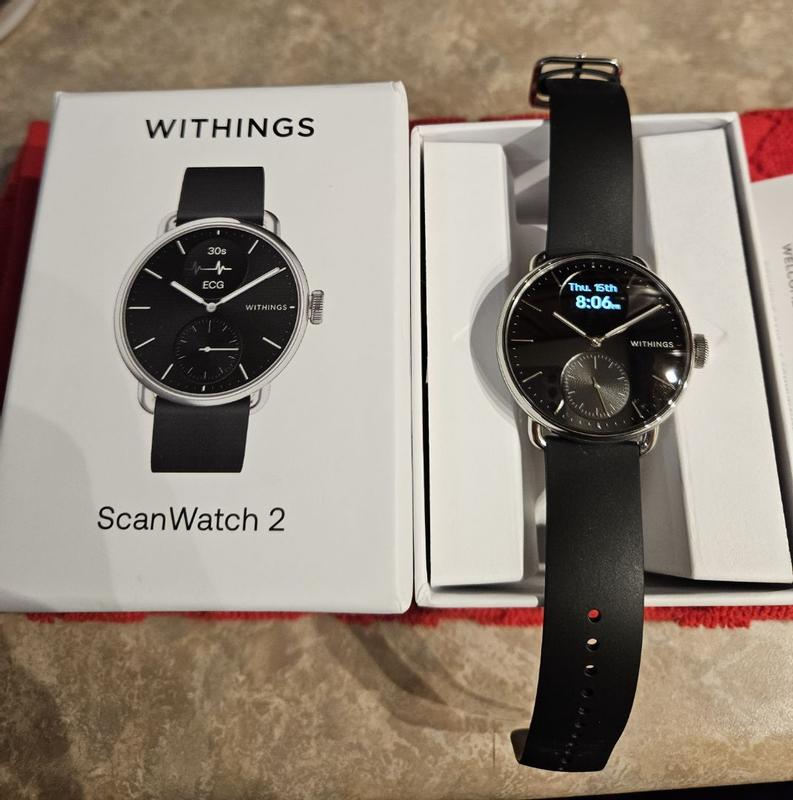 Customer photo for "Great battery!! My husband loves this watch.."