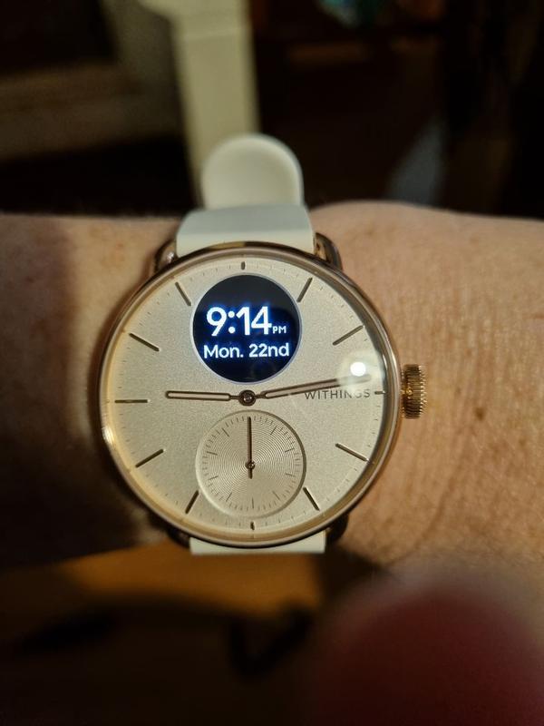 Customer photo for "Totally amazed with this watch."
