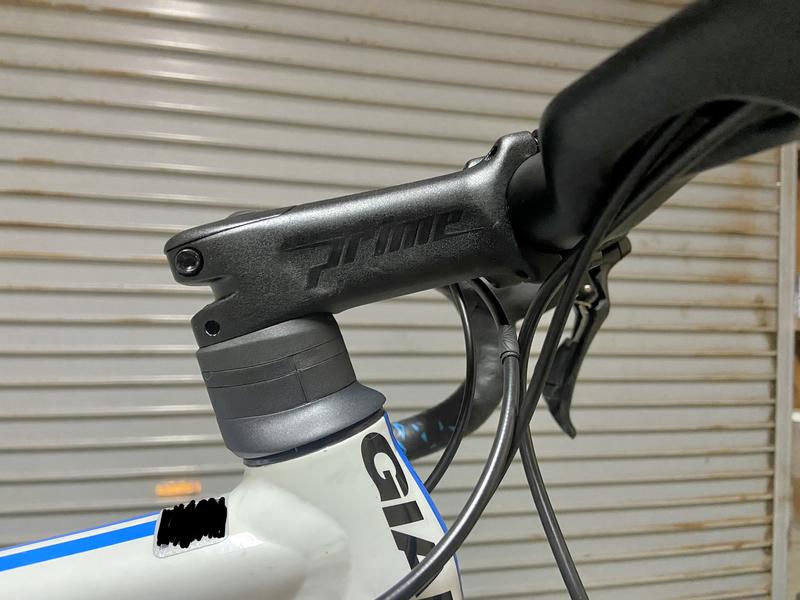Prime アルミエアロハンドル DOYENNE AERO ステム付き