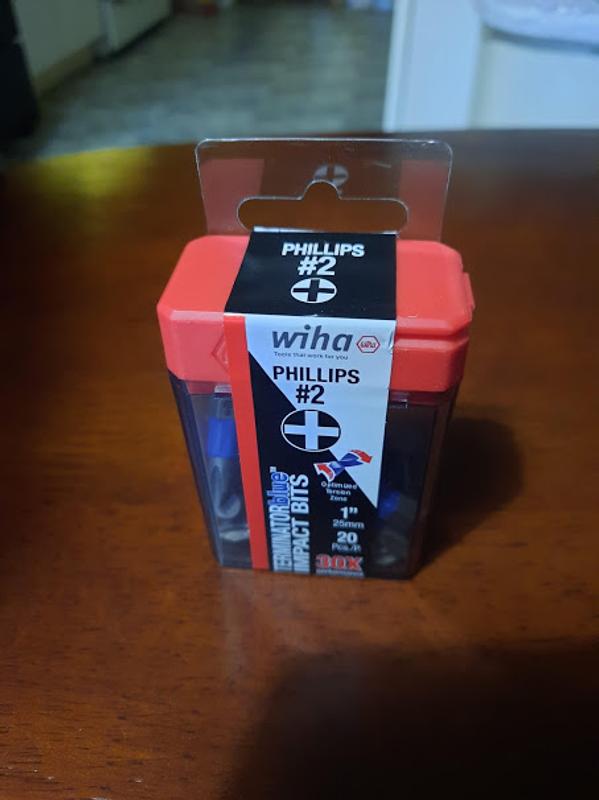 wiha Phillips Impact Bits