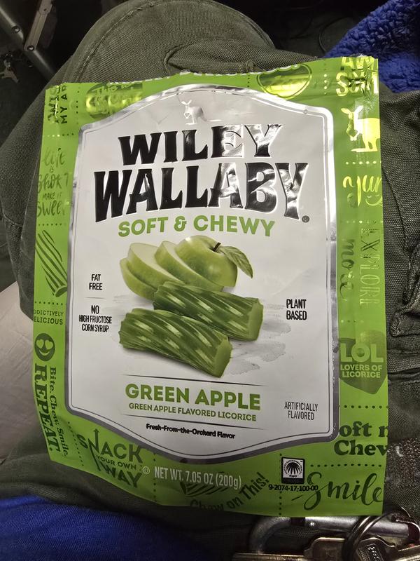 Wiley Wallaby Green Apple Licorice – Shop Wiley Wallaby