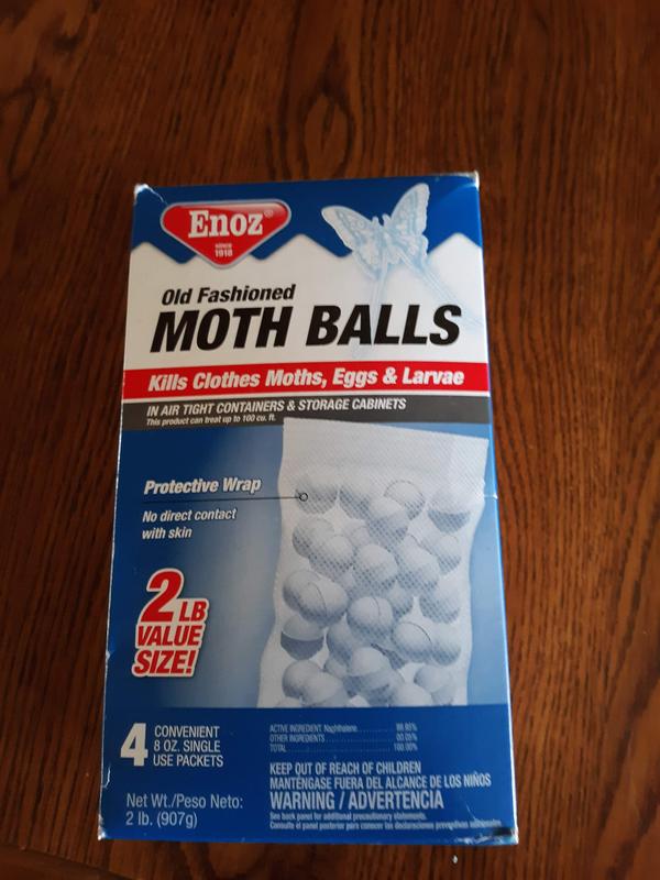 ENOZ 32 oz. Naphthalene Moth Control Balls (1-Box) E62.12 - The Home Depot