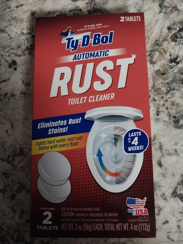 Ty⬝D⬝Bol Rust Stain Remover - Ty⬝D⬝Bol Toilet Bowl Cleaner