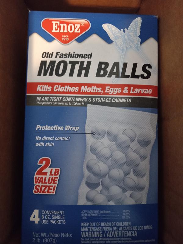 Enoz Old Fashioned Moth Balls, Medicine Cabinet