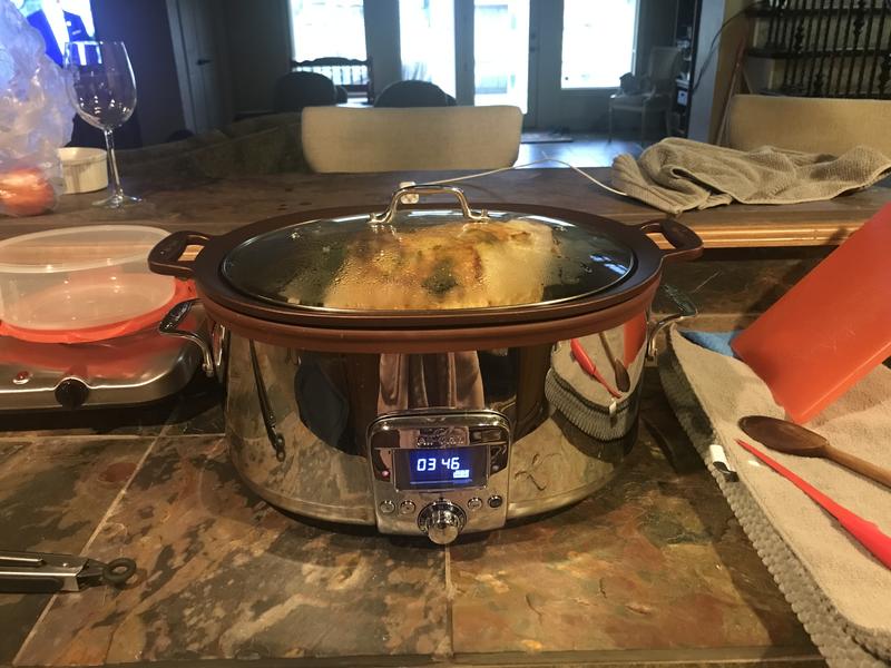 Williams Sonoma All-Clad Gourmet Slow Cooker with All-in-One Browning,  7-Qt.