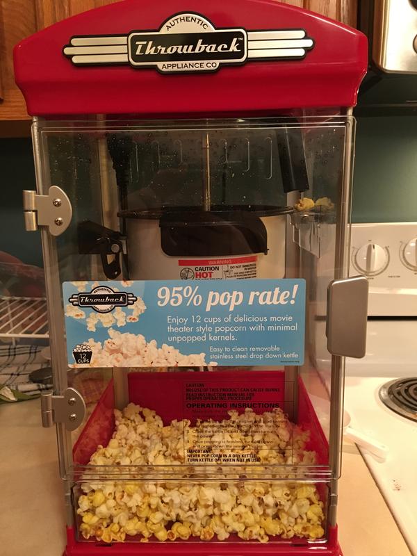 movie style popcorn maker