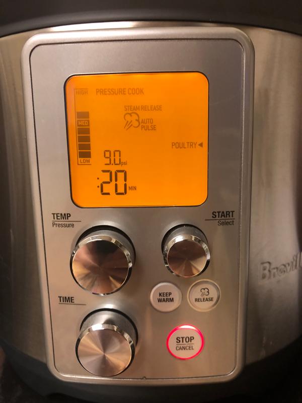 Breville Fast Slow Pro Pressure Cooker 6 Qt Williams Sonoma