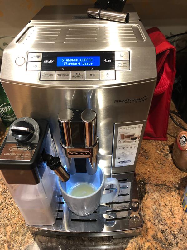 De Longhi Prima Donna S Fully Automatic Espresso Machine Williams Sonoma