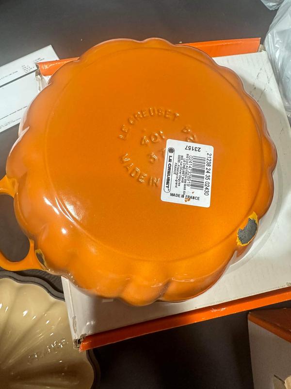 Le Creuset Pumpkin Cocotte, 4 Quart - Rhone - MyToque