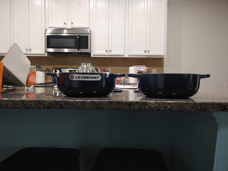 If you're debating the 3.5qt braiser vs the everyday pan - my 2 cents: well  worth the price difference! : r/staub