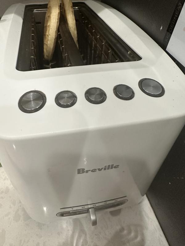 Breville VTT687 High Gloss 4-Slice Toaster, White