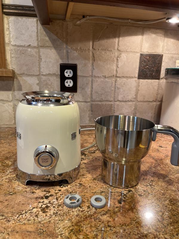 SMEG Jug Mug Cup Stainless Steel Cappuccino Maker Milk Foamer MFF01 MFF11
