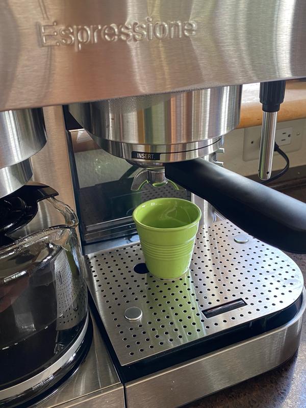 Espressione Combo Espresso Machine & 10 Cup Drip Coffeemaker - Stainle –  The Seasoned Gourmet