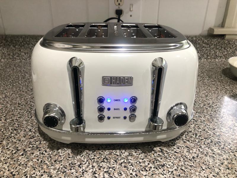 HADEN Cotswold 4-Slice Wide Slot Toaster