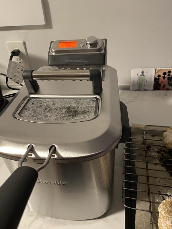 Breville 4-Quart Smart Fryer in Brushed Stainless Steel