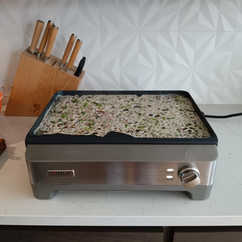 Wolf Gourmet Best Electric Griddle Even Heat Indoor Grill Wolf