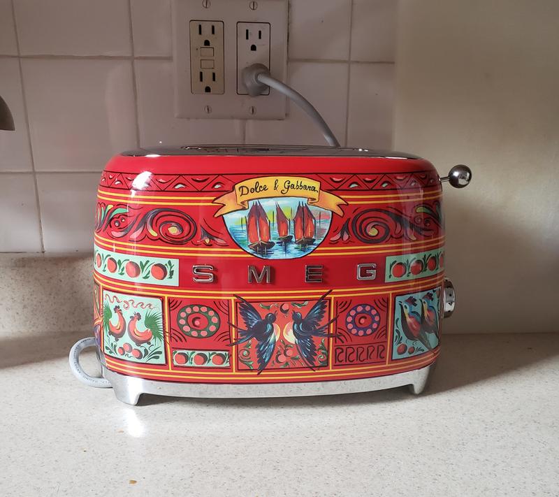 Smeg Dolce & Gabbana 2-Slice Toaster | Williams Sonoma Smeg Dolce & Gabbana 2-Slice Toaster | Williams Sonoma