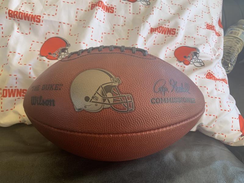 Wilson Cleveland Browns Metallic Official Duke Football