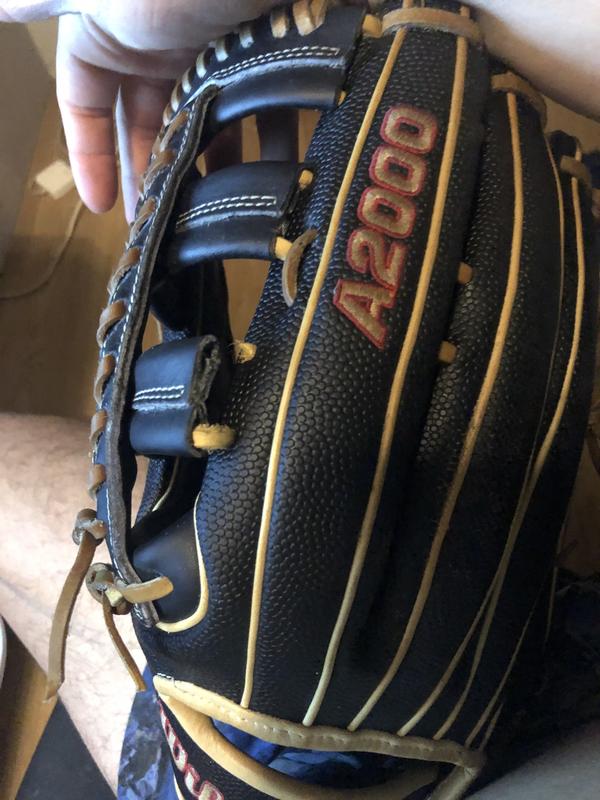 Wilson A2000 2018 August Glove of the Month 12.75 Outfield Baseball Glove  SA1275SS - Bases Loaded